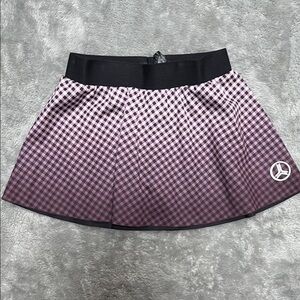 Ultracor purple Checkered Women's Skirt